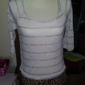 Self esteem 3/4 sleeve sweater, szS, like new